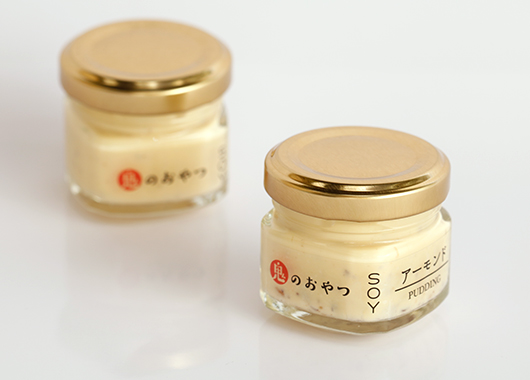 鬼のおやつ豆乳プリンアーモンド